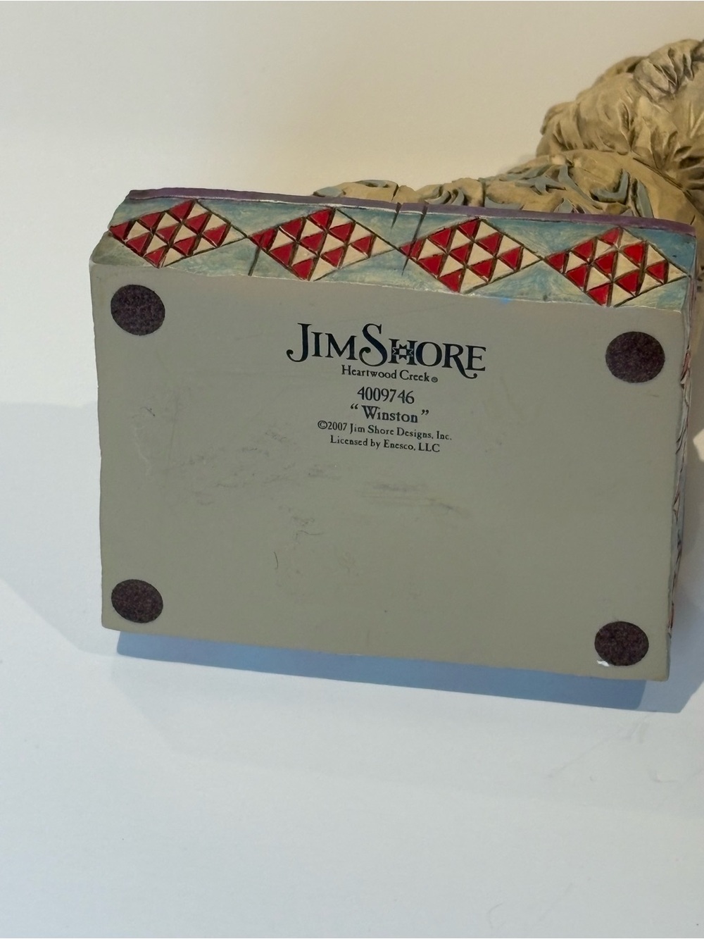 Jim Shore “Winston” West Highland Terrier Figurine- like new. - Picture 5 of 5